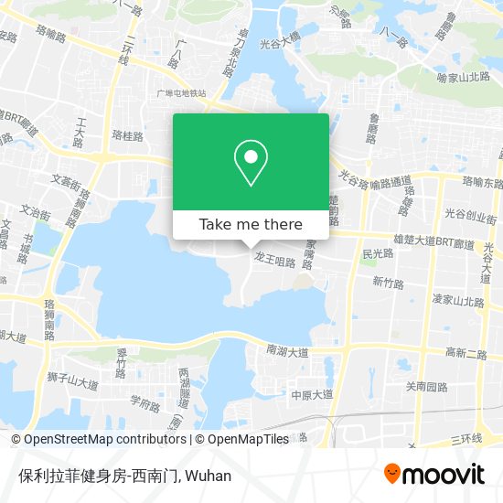 保利拉菲健身房-西南门 map