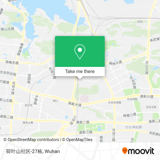 荷叶山社区-27栋 map
