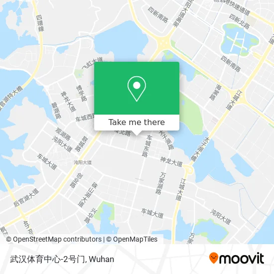 武汉体育中心-2号门 map