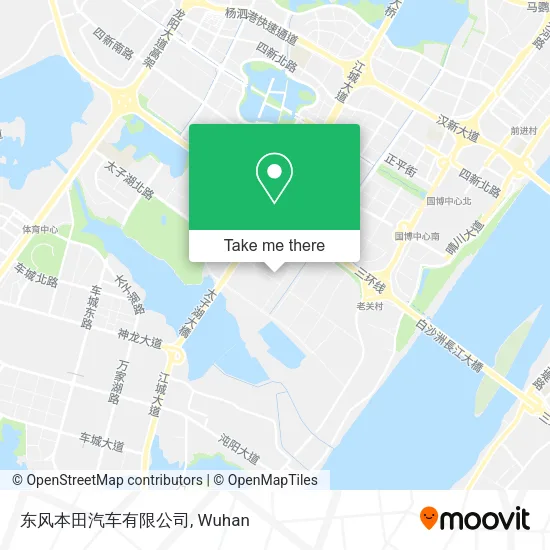 东风本田汽车有限公司 map
