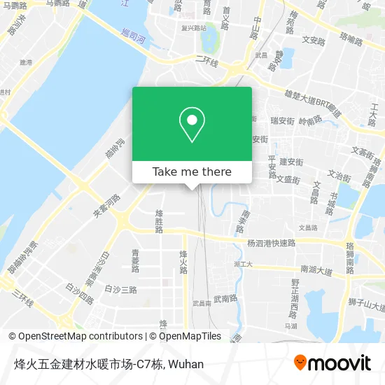 烽火五金建材水暖市场-C7栋 map