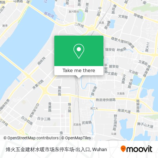 烽火五金建材水暖市场东停车场-出入口 map