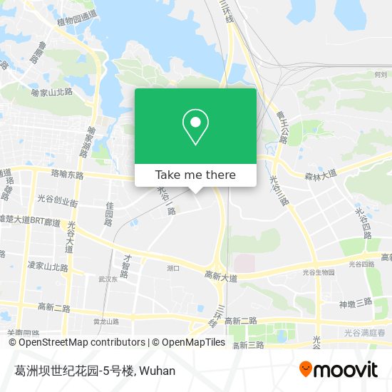 葛洲坝世纪花园-5号楼 map