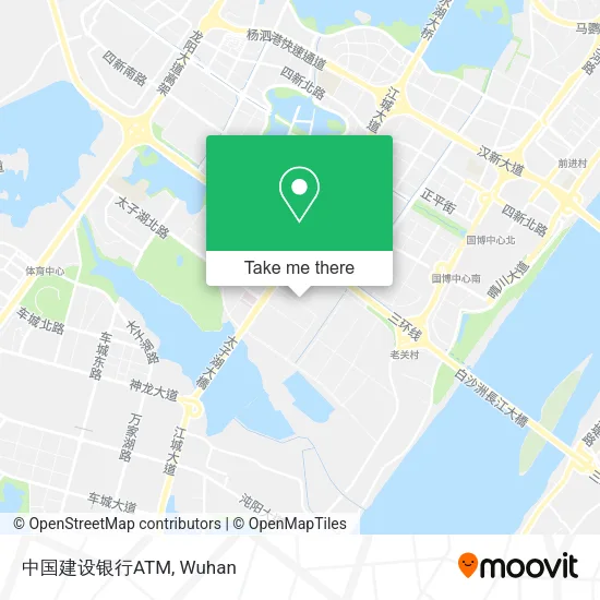 中国建设银行ATM map