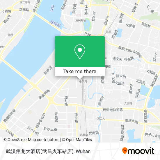 武汉伟龙大酒店(武昌火车站店) map