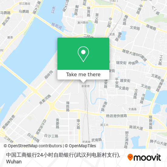 中国工商银行24小时自助银行(武汉列电新村支行) map