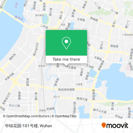 华锦花园-101号楼 map