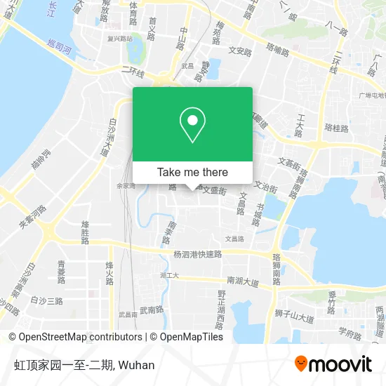 虹顶家园一至-二期 map