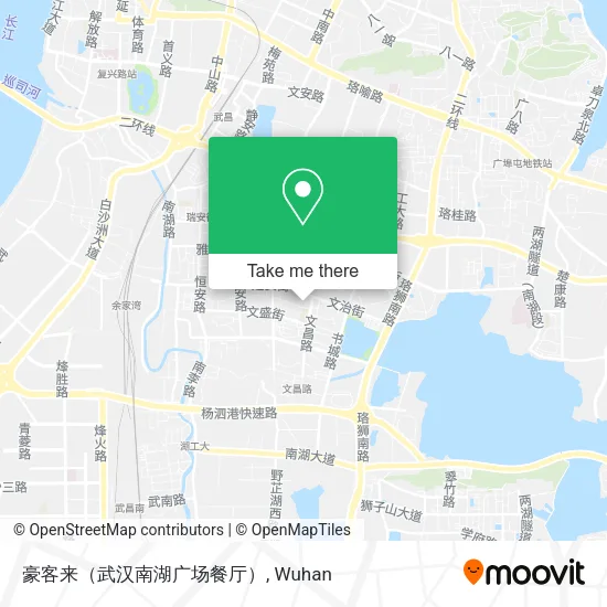 豪客来（武汉南湖广场餐厅） map