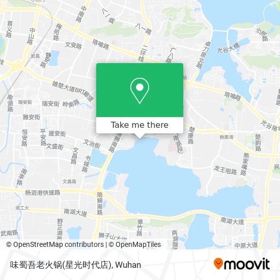 味蜀吾老火锅(星光时代店) map