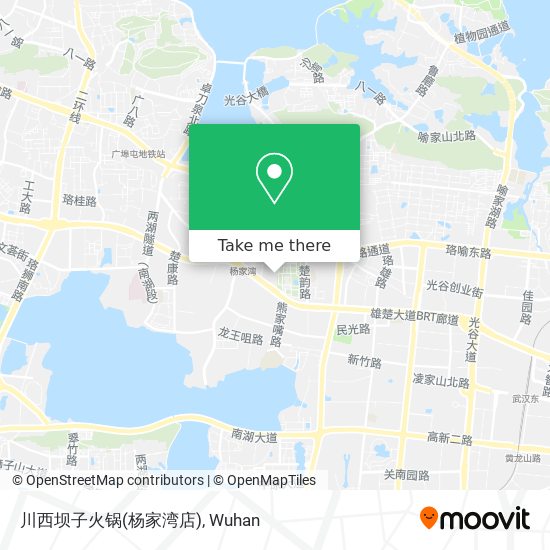 川西坝子火锅(杨家湾店) map