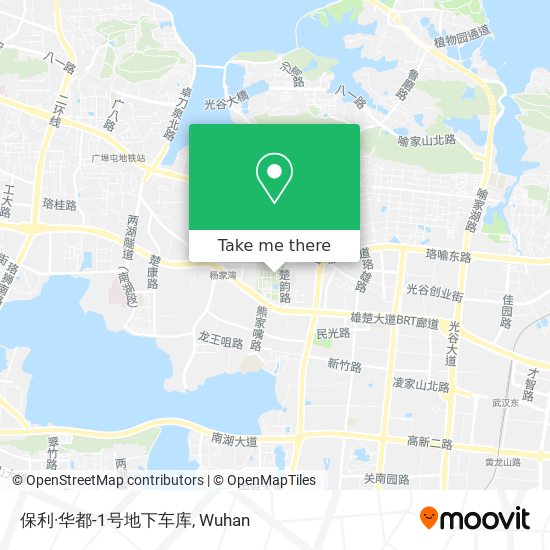 保利·华都-1号地下车库 map