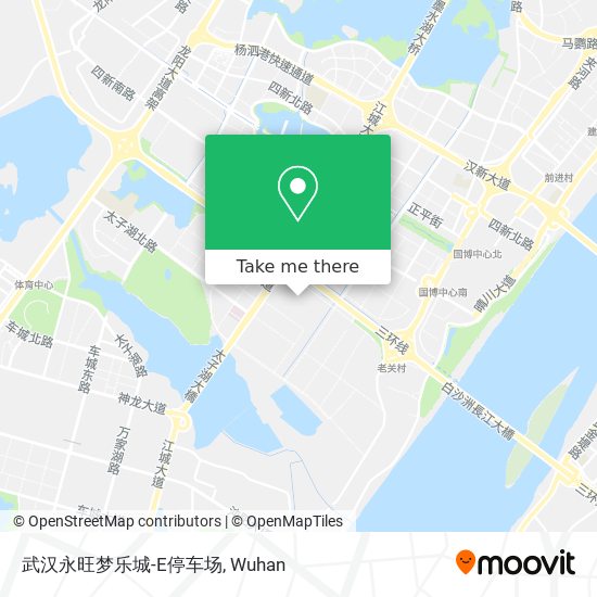 武汉永旺梦乐城-E停车场 map