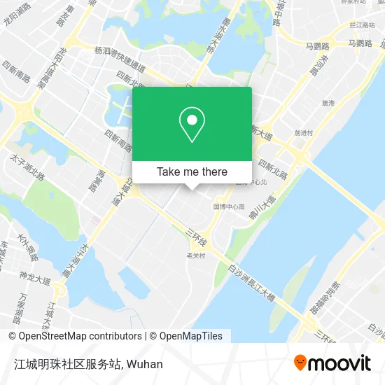 江城明珠社区服务站 map