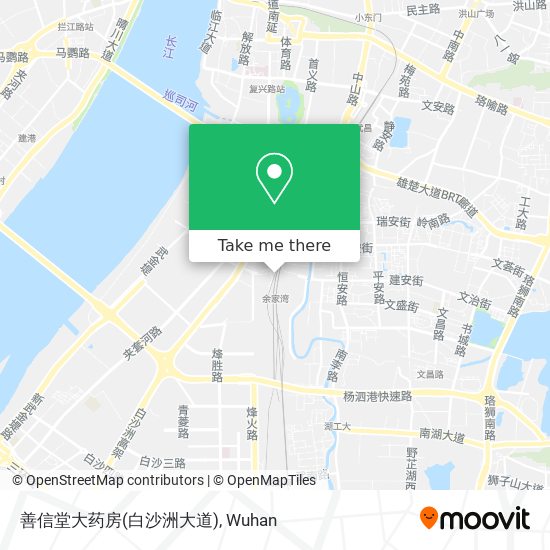 善信堂大药房(白沙洲大道) map