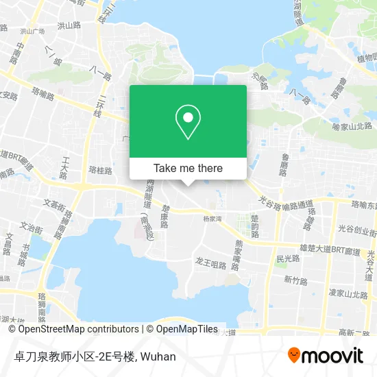 卓刀泉教师小区-2E号楼 map