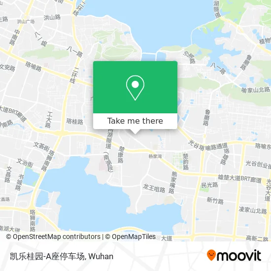 凯乐桂园-A座停车场 map