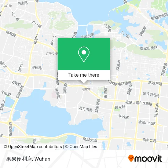 果果便利店 map
