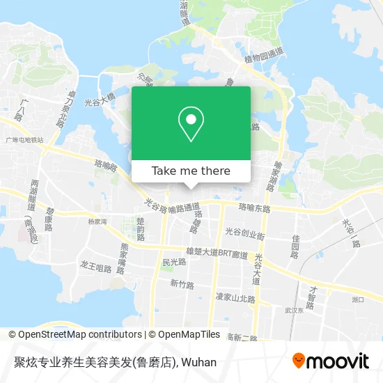 聚炫专业养生美容美发(鲁磨店) map
