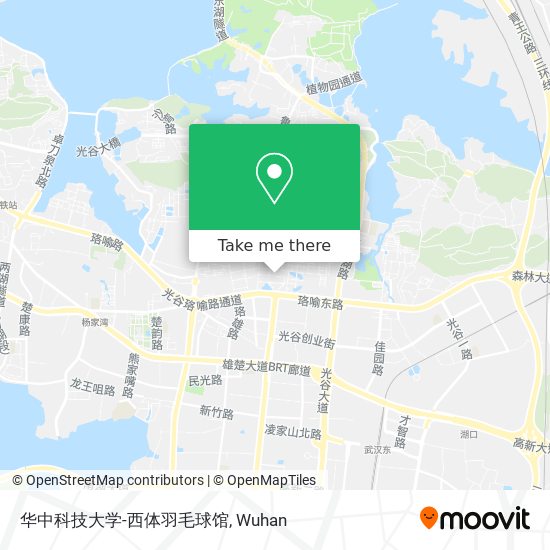 华中科技大学-西体羽毛球馆 map