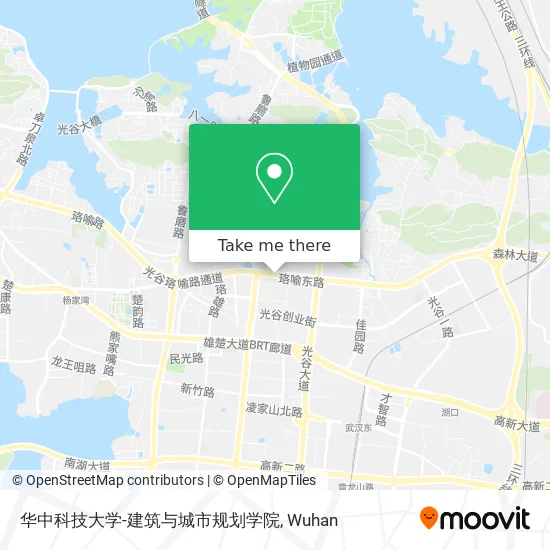 华中科技大学-建筑与城市规划学院 map