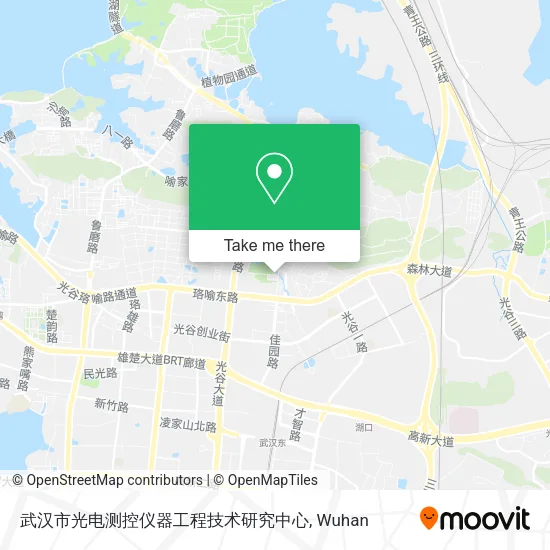 武汉市光电测控仪器工程技术研究中心 map