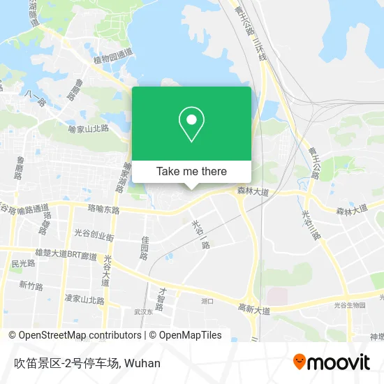 吹笛景区-2号停车场 map