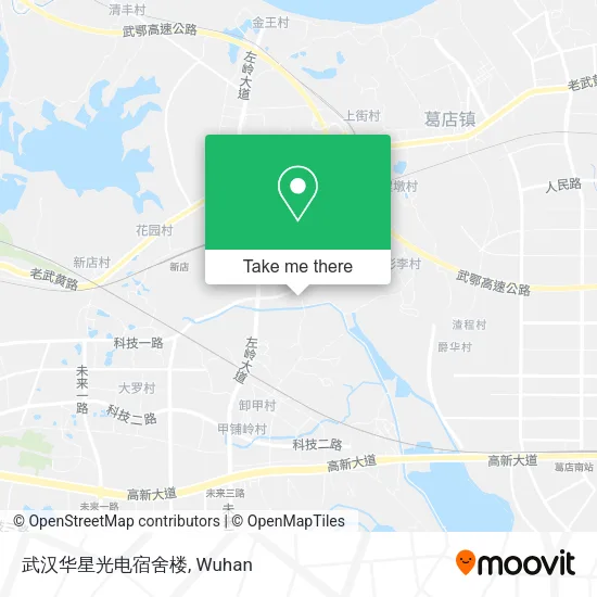武汉华星光电宿舍楼 map