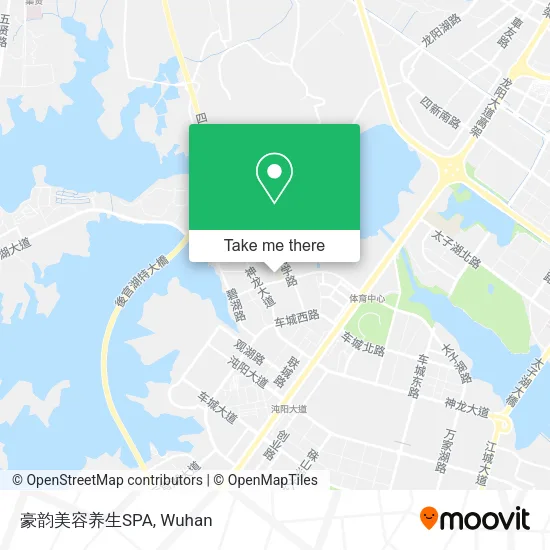 豪韵美容养生SPA map