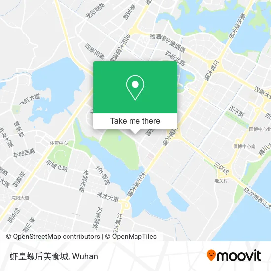 虾皇螺后美食城 map