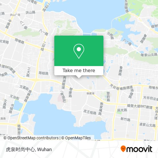 虎泉时尚中心 map