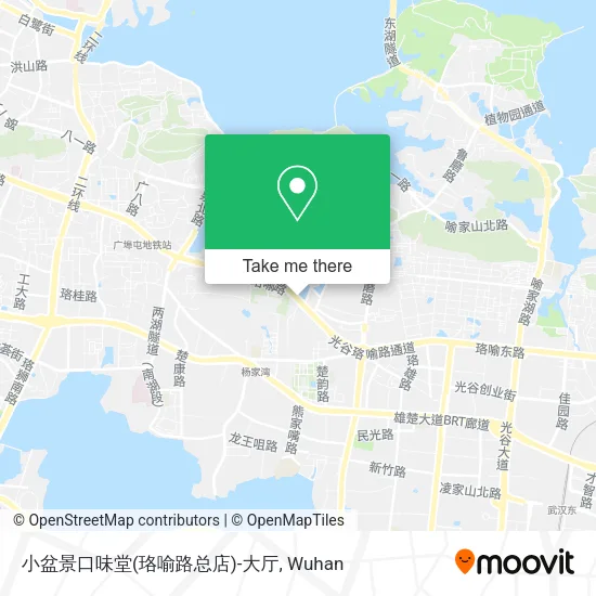 小盆景口味堂(珞喻路总店)-大厅 map