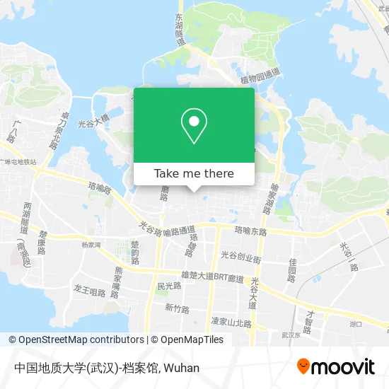 中国地质大学(武汉)-档案馆 map
