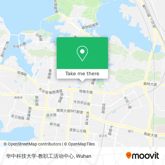 华中科技大学-教职工活动中心 map