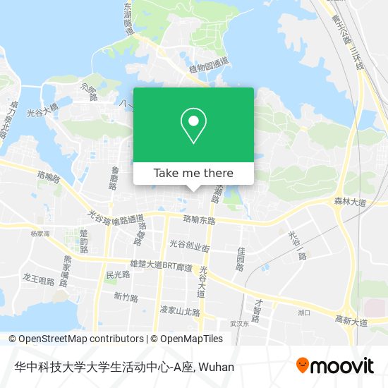 华中科技大学大学生活动中心-A座 map