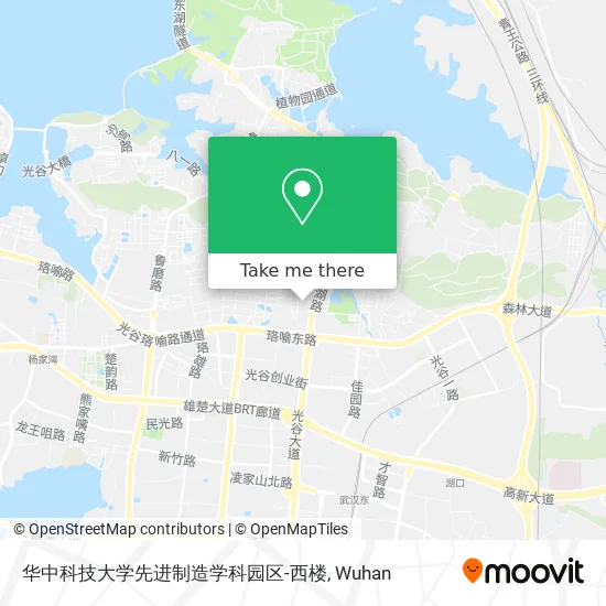 华中科技大学先进制造学科园区-西楼 map