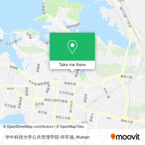 华中科技大学公共管理学院-停车场 map
