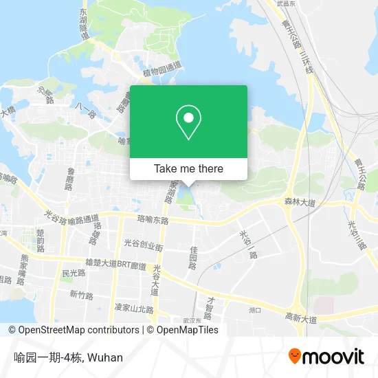 喻园一期-4栋 map