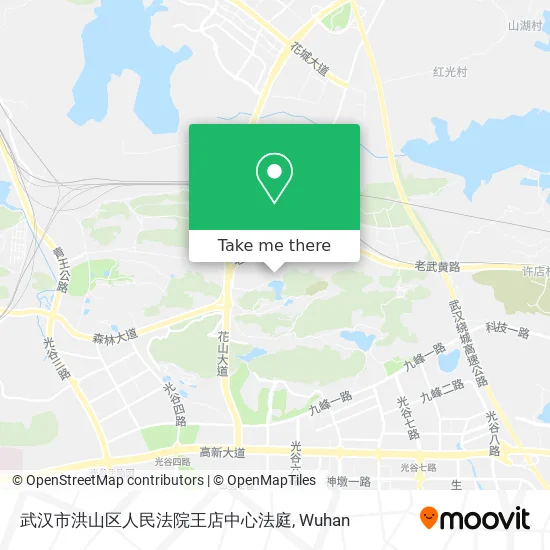 武汉市洪山区人民法院王店中心法庭 map