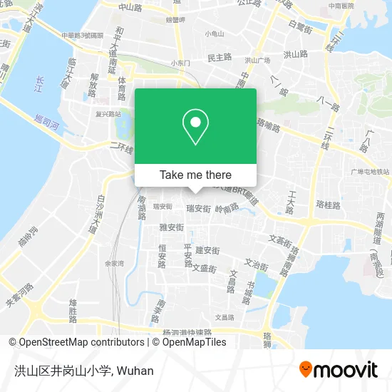 洪山区井岗山小学 map