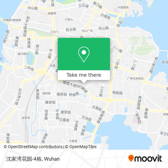 沈家湾花园-4栋 map