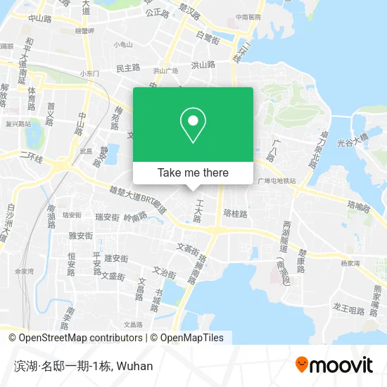 滨湖·名邸一期-1栋 map