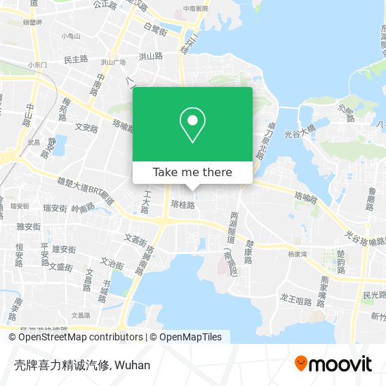 壳牌喜力精诚汽修 map