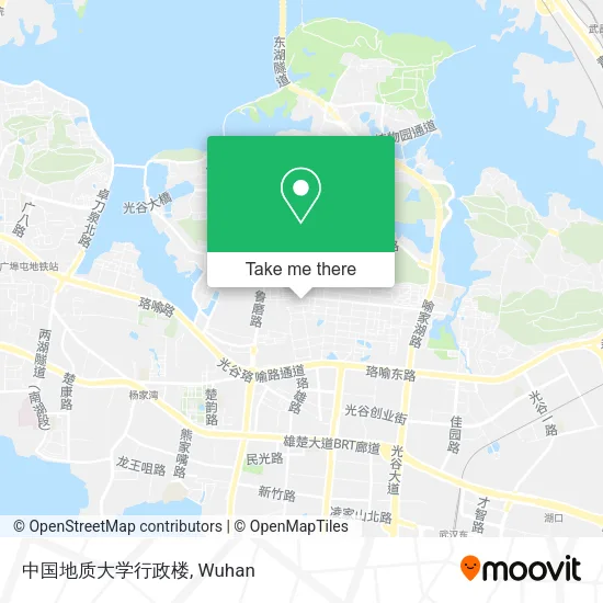 中国地质大学行政楼 map