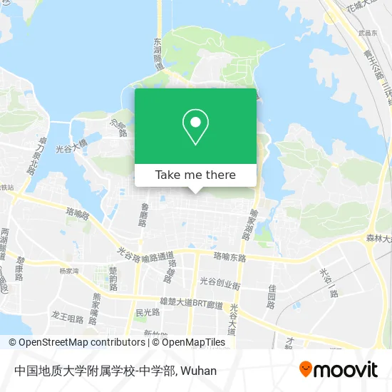 中国地质大学附属学校-中学部 map