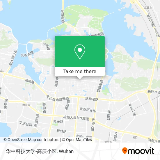 华中科技大学-高层小区 map