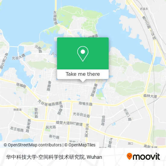 华中科技大学-空间科学技术研究院 map