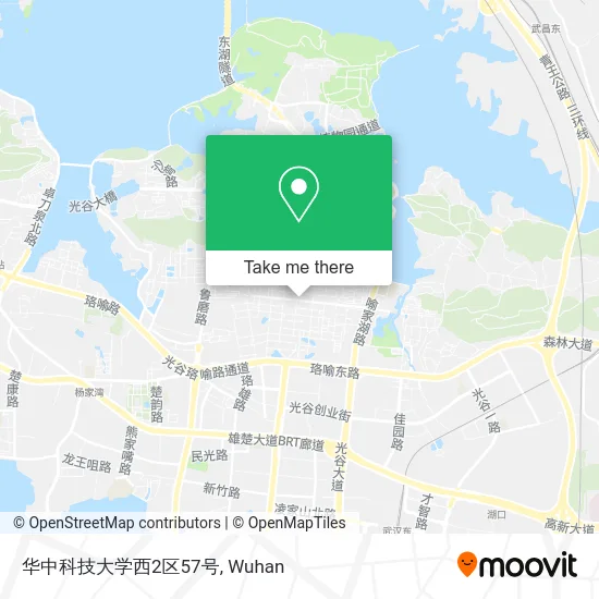 华中科技大学西2区57号 map
