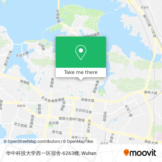 华中科技大学西一区宿舍-6263幢 map