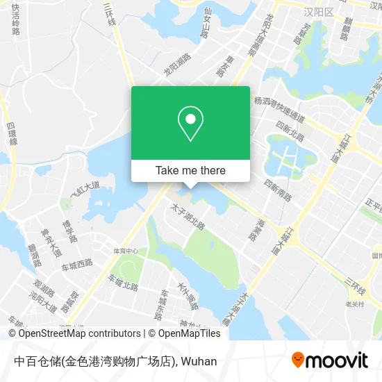 中百仓储(金色港湾购物广场店) map